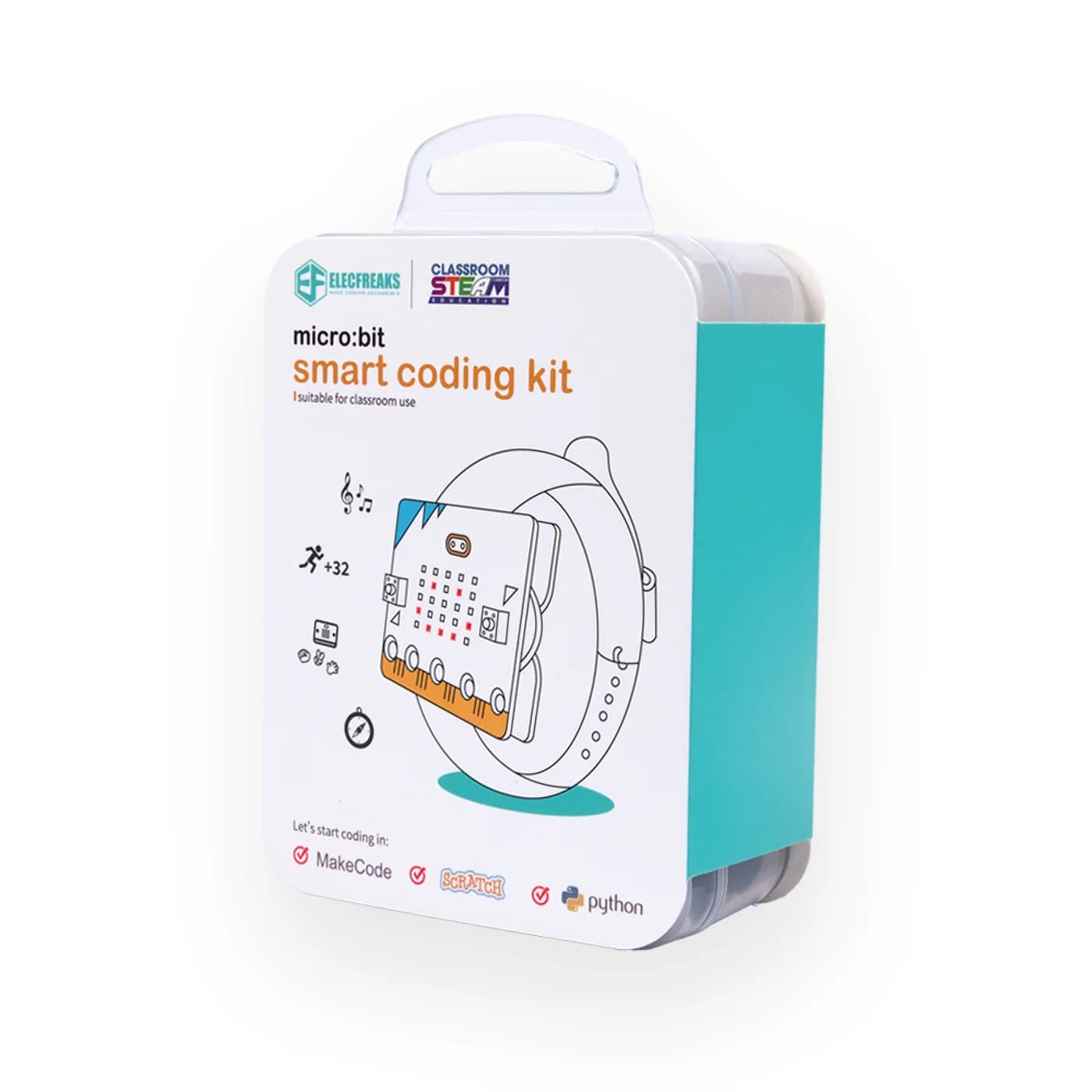 ELECFREAKS micro:bit Smart Coding Watch Kit (Without micro:bit Board