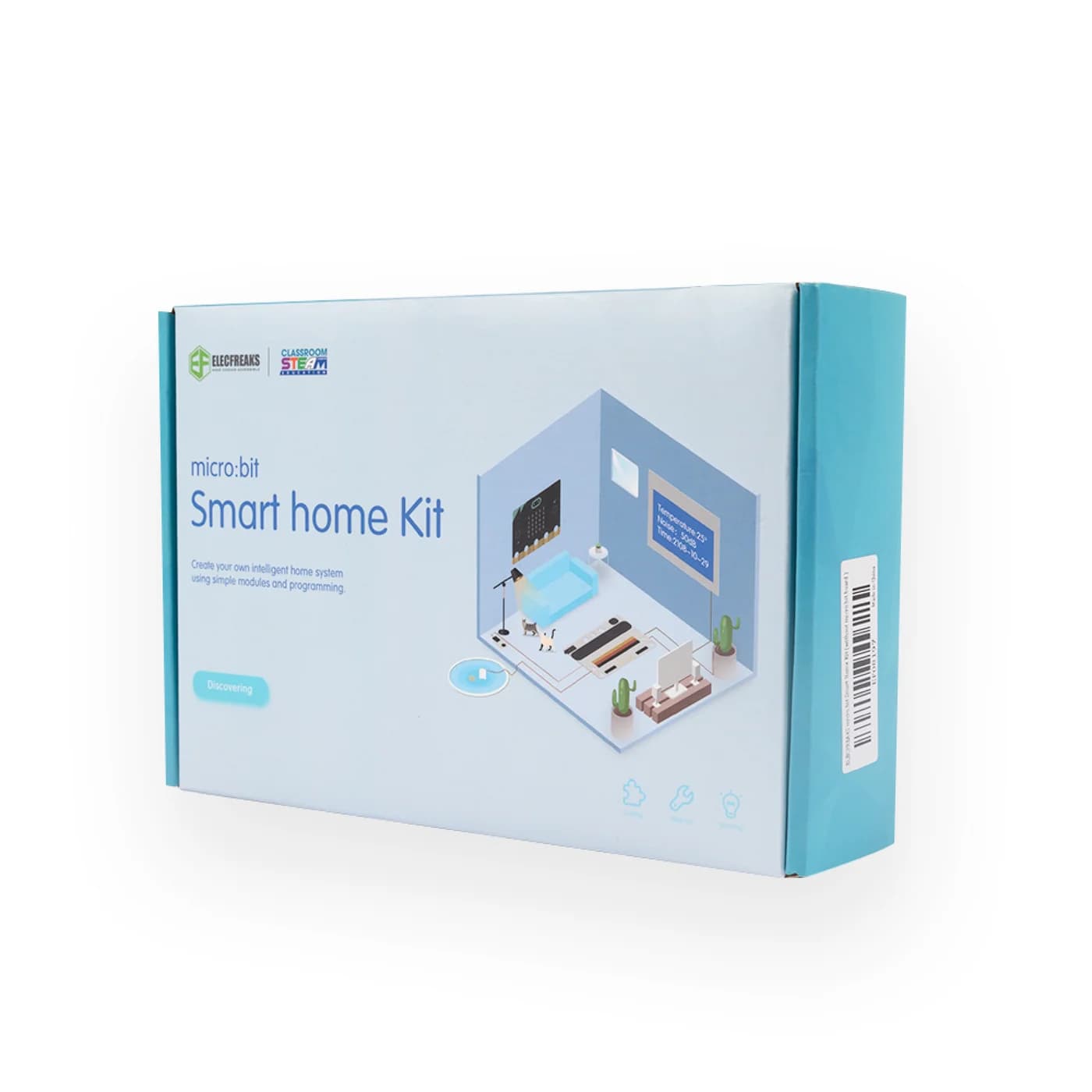 ELECFREAKS micro:bit Smart Home Kit, Programmable Home Automation Kit for Building A Smart House in STEM Activities (Without micro:bit Board)